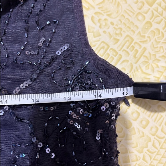 Vintage Patra Sequin Dress and Shawl Size 10 - Picture 10 of 14